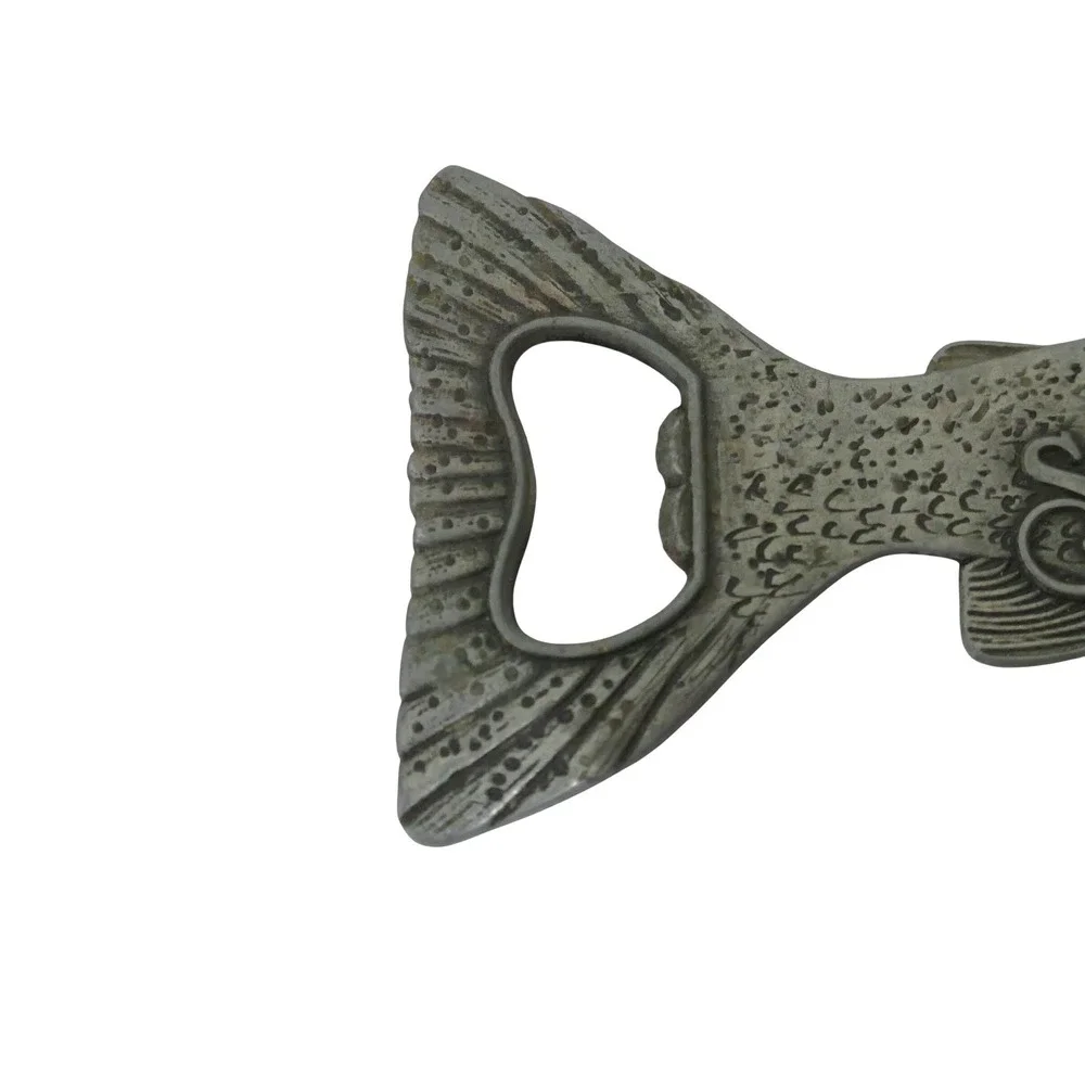 Sweetwater Brewing Company Bottle Opener 6.5in Silver Trout Fish Beer Barware